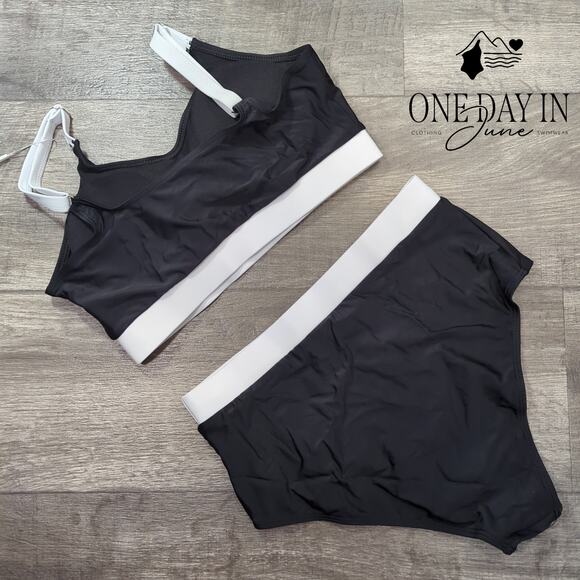 Adisputent Crop Bikini Swimsuit Size M - Picture 7 of 7